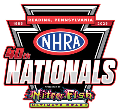 NHRA Reading Nationals logo